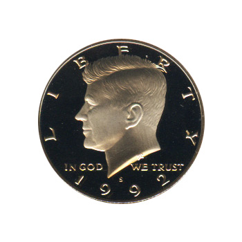 Kennedy Half Dollar 1992-S Proof